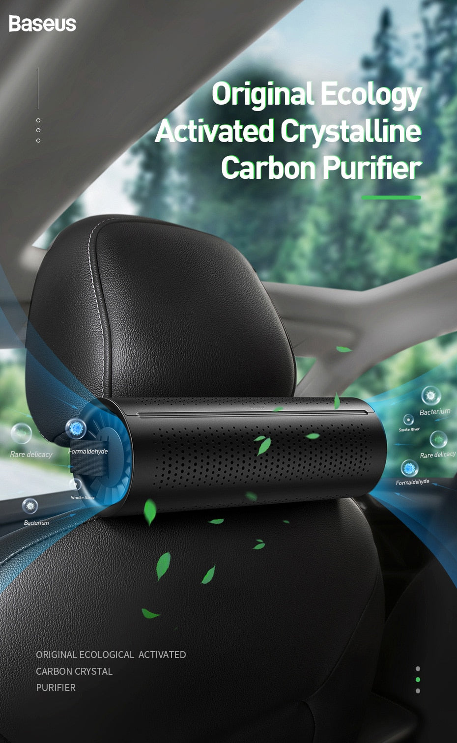 Original Ecological Carbon Package Car Air Purifier