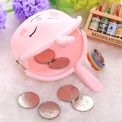 Cartoon Rabbit Design Coin Case