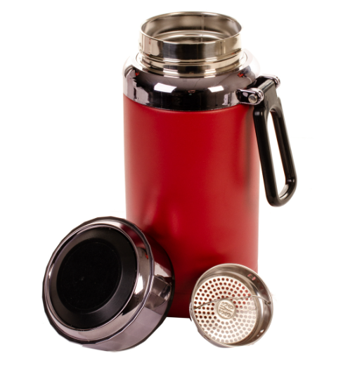 600 ML STAINLESS STEEL THERMAL BOTTLE WITH THERMOMETER