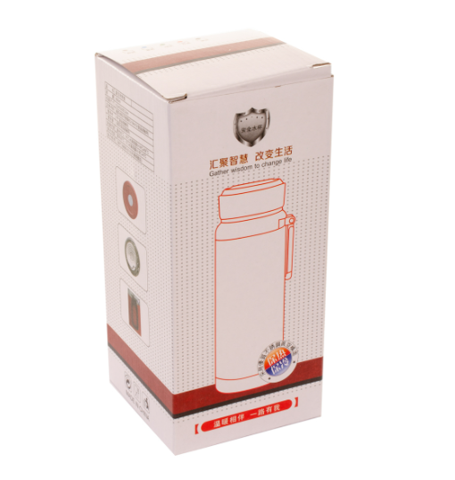 600 ML STAINLESS STEEL THERMAL BOTTLE WITH THERMOMETER