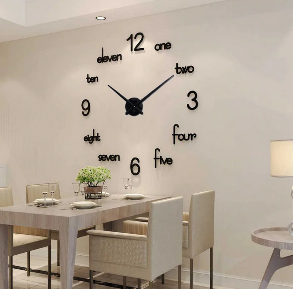 3D Wall Clock