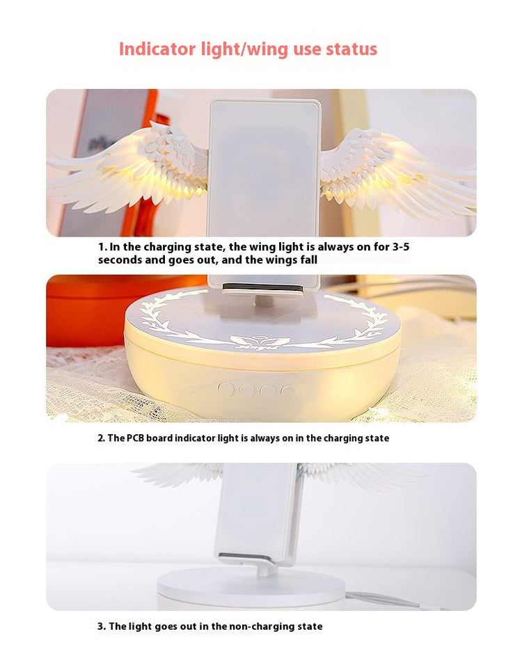 Speaker Wireless Charger Creative Mobile Phone Fast Charging